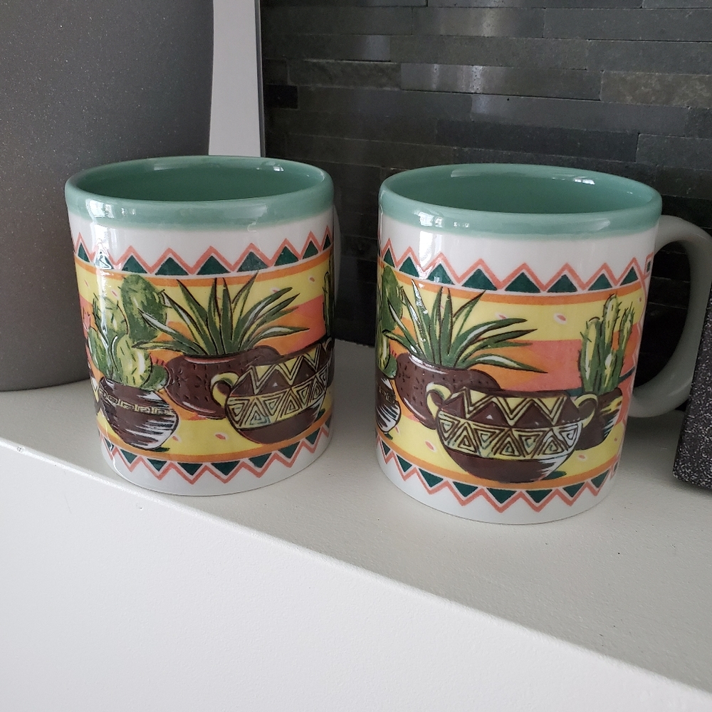 VINTAGE Stanley Papel Catcus Mugs